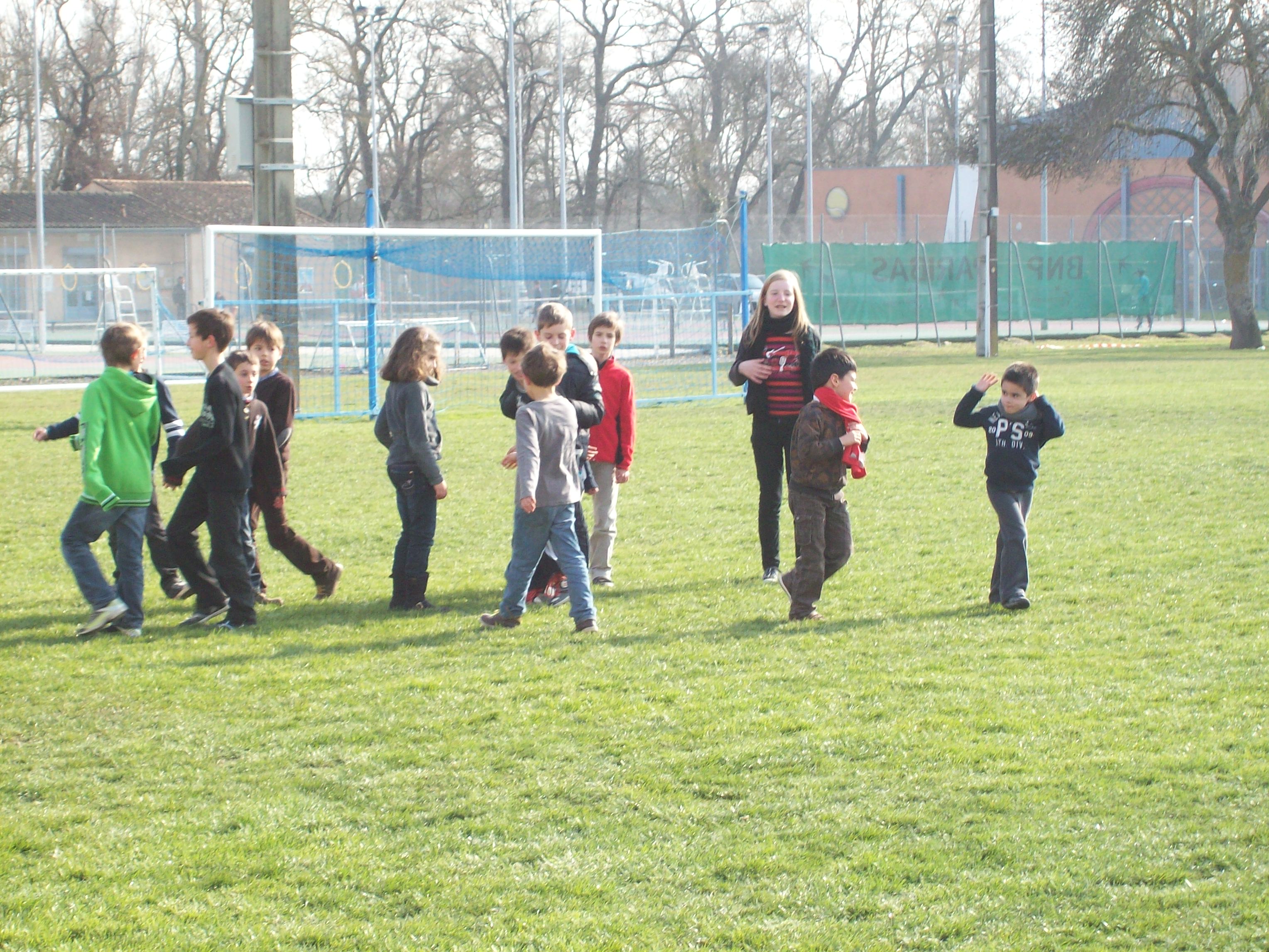 Enfants s'amusant