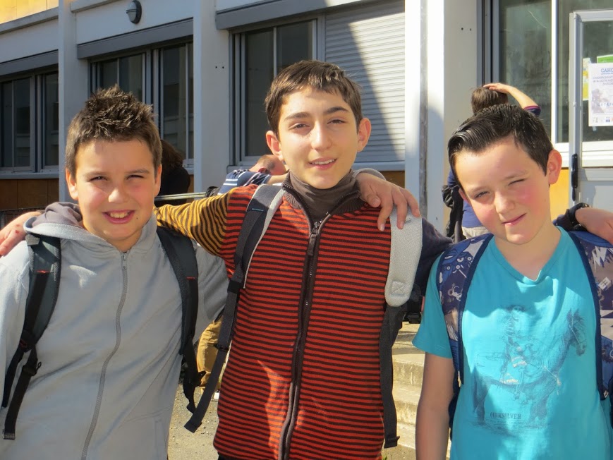 Quentin, Roméo, Martin