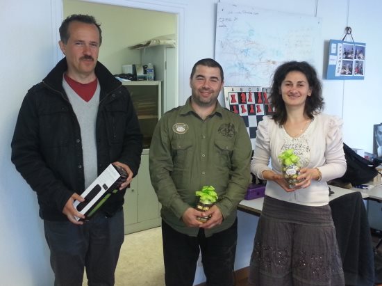 Trois premiers du Tournoi de Colomiers 13 avril 2014